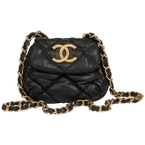 chanel black bubble bag|mini micro 31 bag chanel.